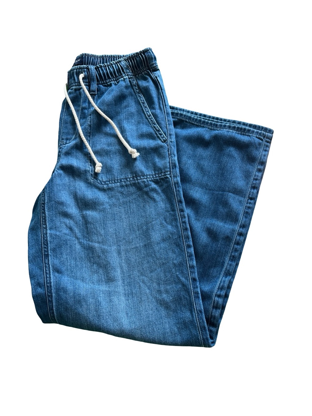 NEW J Crew Factory Light Feel Drawstring Jean High Rise Womens Size 28
